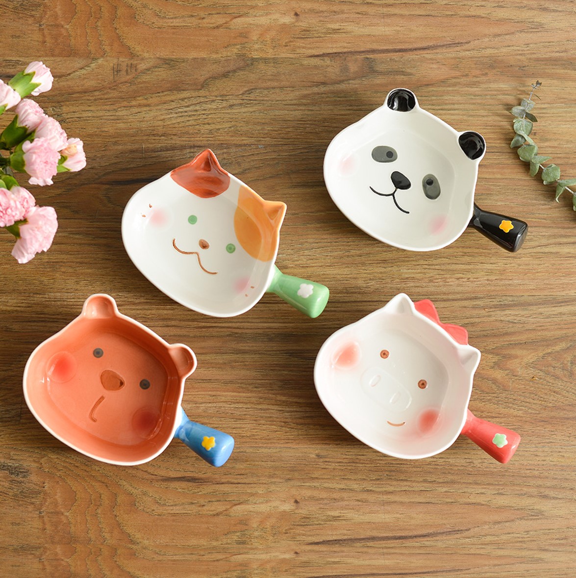 Cute Animal Ceramic Plate